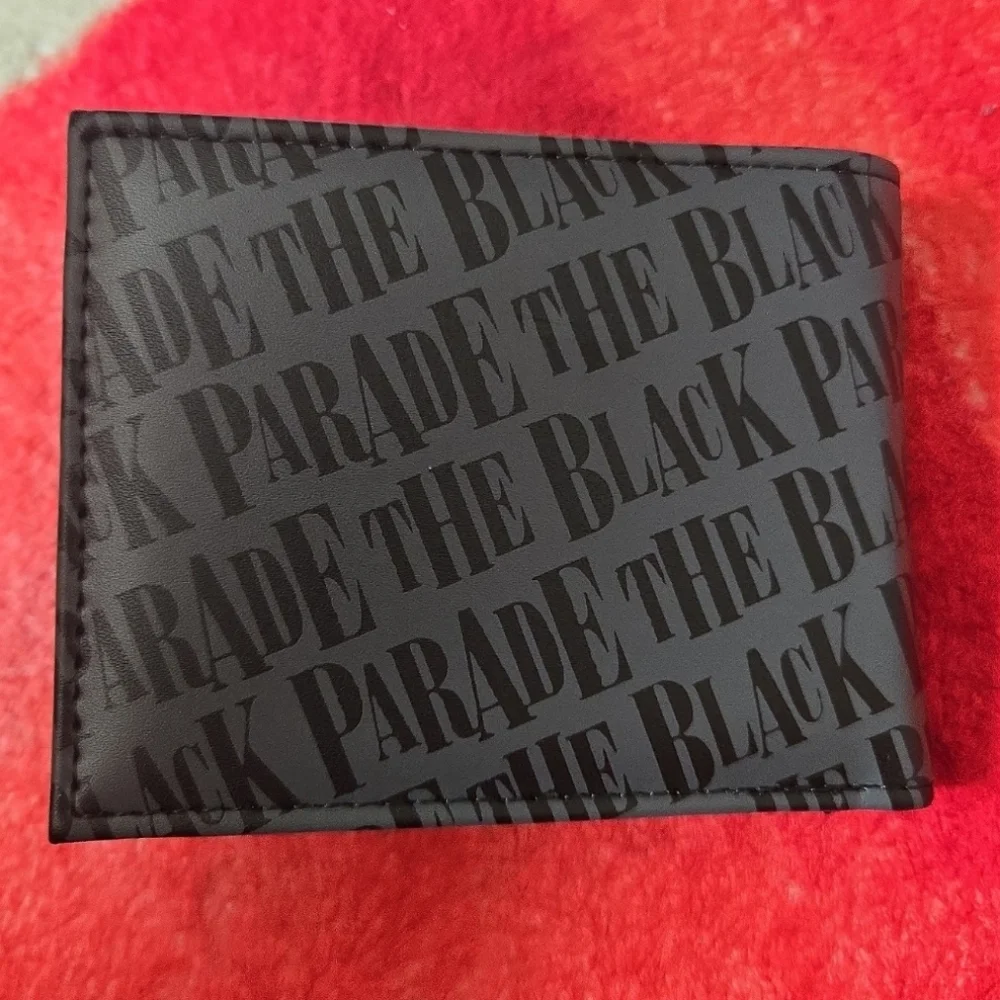 New My chemical romance the black parade Halloween horror leather wallet